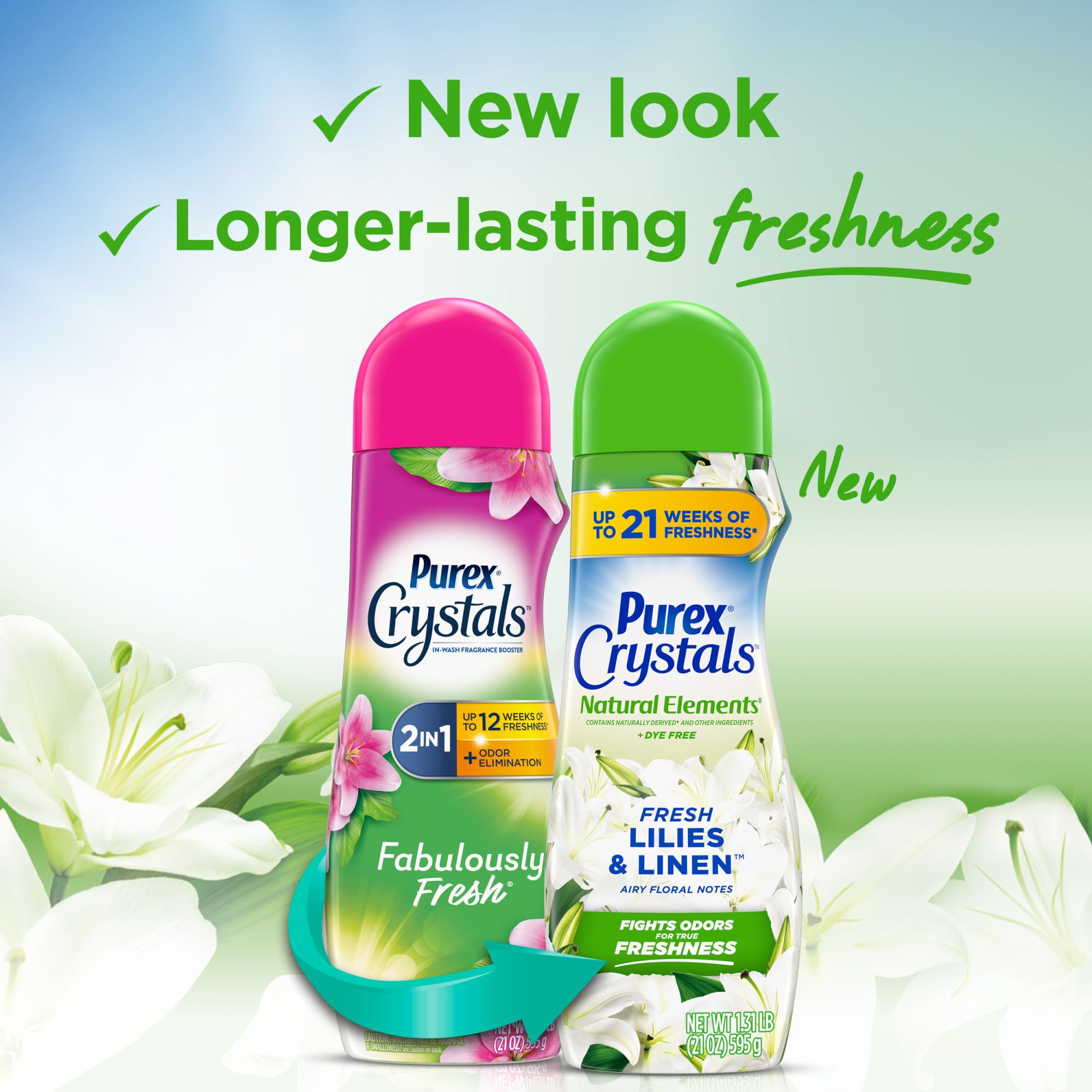 Amazon.com: Purex Crystals In-Wash Scent Booster, Natural Elements